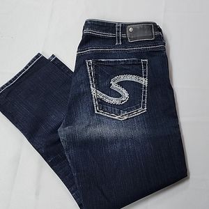 Silver jeans size 33 capri